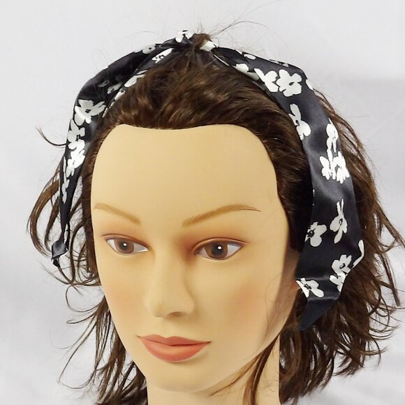 Heather's Closet SET OF 6 Hair Ties or Handbag Scarfs New in Box Taupe Orange - Picture 4 of 9